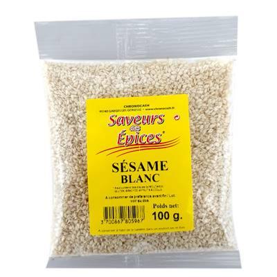 SESAME BLANC **SAVEURS DES ÉPICES** 20 x 100g
