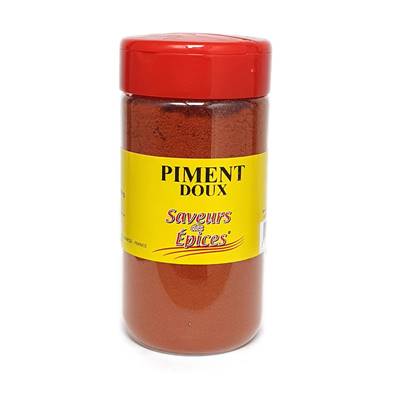 PIMENT DOUX MOULU BOCAL **SAVEURS DES ÉPICES** 24 x 180g