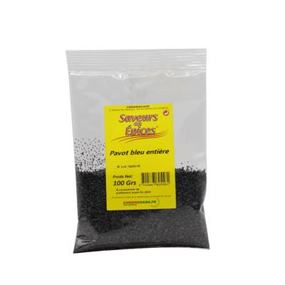 PAVOT BLEU ENTIER **SAVEURS DES ÉPICES** 20 x 100g